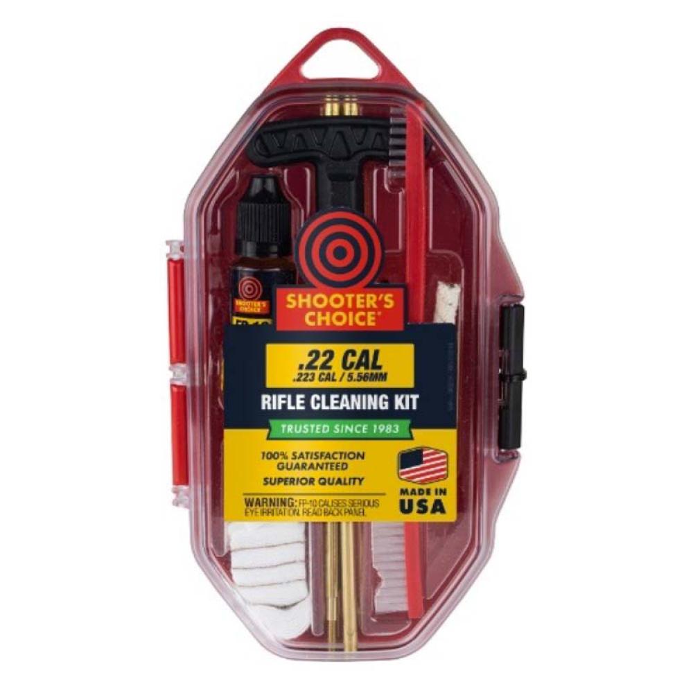 TROUSSE DE NETTOYAGE<br> .22 CAL RIFLE GUN CLEANING KIT