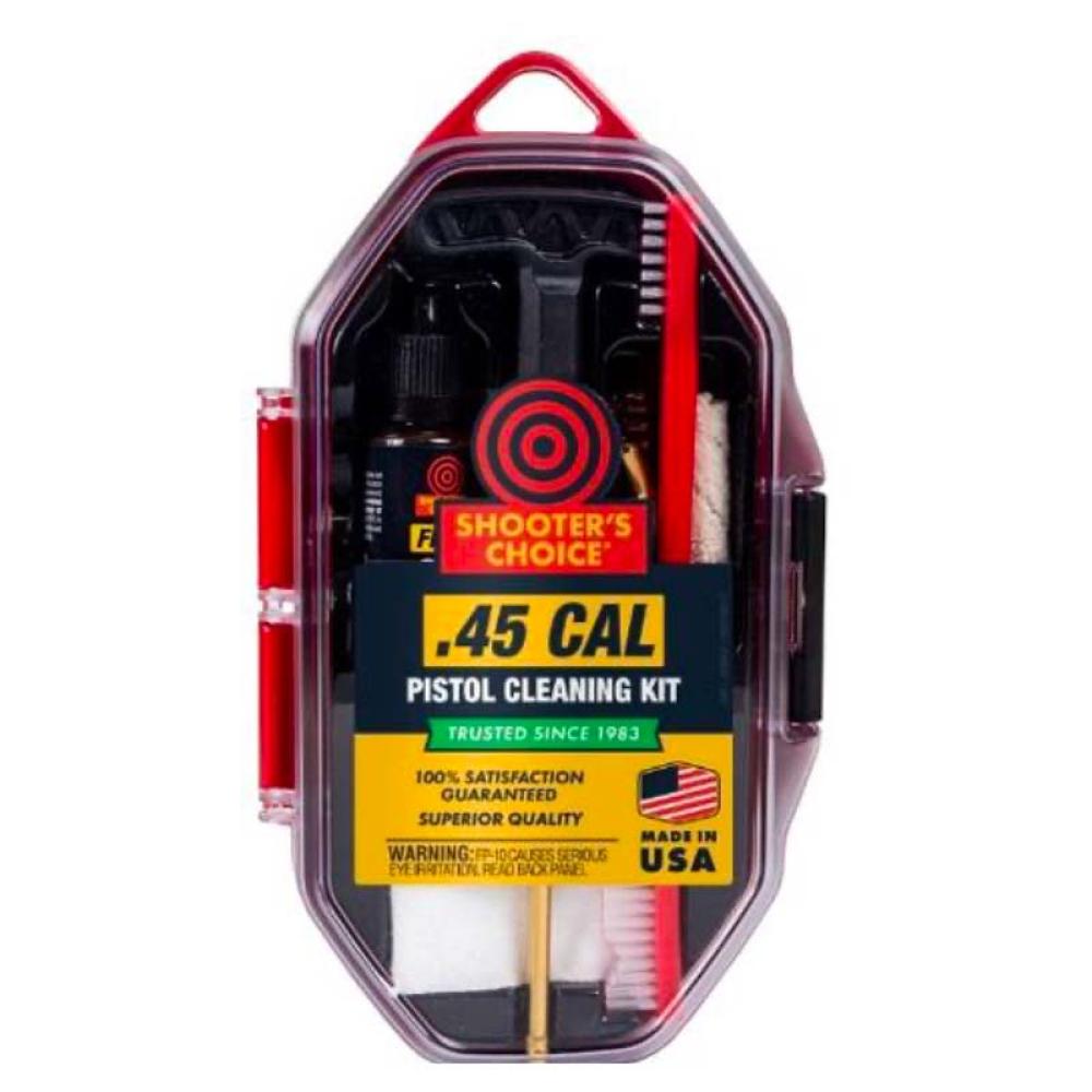 TROUSSE DE NETTOYAGE<br> .45 CAL PISTOL GUN CLEANING KIT
