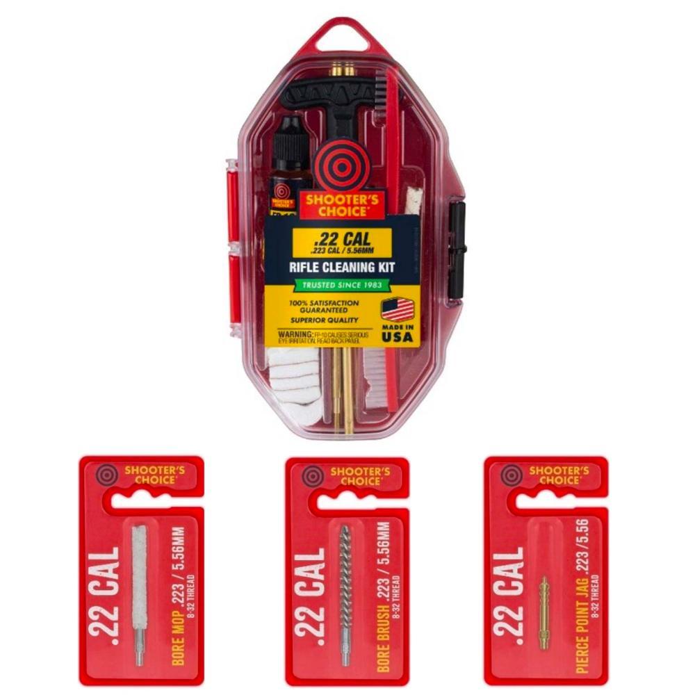 .22 CAL RIFLE GUN CLEANING KIT