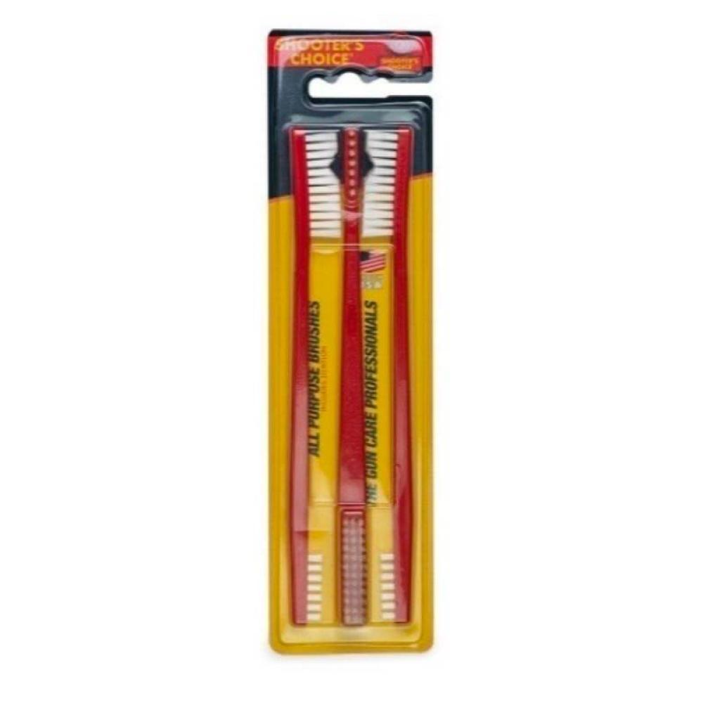 SHOOTER'S CHOICE 3PK NYLON AP BRUSHES CLEANING BRUSH